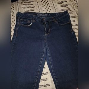 American Eagle dark blue Skinny Kick size 14 jeans
